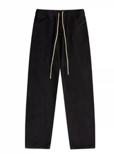 Fear of God Essentials Black Denim Drawstring Pants