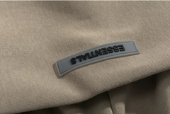 Fear of God Essentials Olive Logo Pullover Hoodie