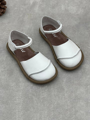 Women Artsy Soft Leather Flat Sandals