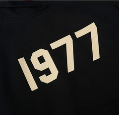 Fear of God Essentials 1977 Flocked Pullover Hoodie