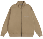 Fear of God Essentials Wood Brown Full-Zip Jacket