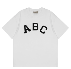 Fear of God 7th Season ABC Flocked White T-Shirt