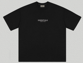 Fear of God Essentials 3M Reflective Logo T-Shirt – Black Cotton Tee
