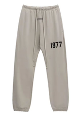 Fear of God Essentials Khaki Joggers with Black 1977
