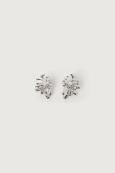 ORGANIC EARRINGS WITH PEARL DETAIL