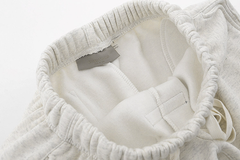 Fear of God Essentials Light Heather Grey Logo Sweatpants