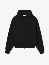 Fear of God Essentials Black Classic Full-Zip Hoodie