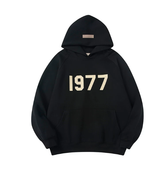 Fear of God Essentials 1977 Flocked Pullover Hoodie