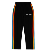 FOG Rainbow Stripe Black Track Pants