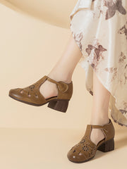 Women Summer Retro Sandals