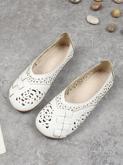Women Summer Casual Low-Heel Slip-On Sandals