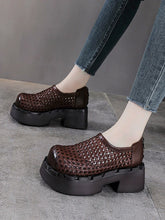 Summer Retro Comfort Hollow Platform Sandals