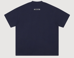 Fear of God Essentials Three Vertical Bars Navy T-Shirt