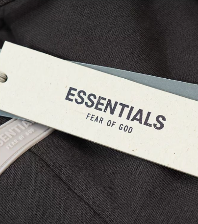 Fear of God Essentials Khaki Joggers with Black 1977
