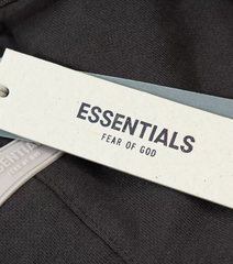 Fear of God Essentials Khaki Joggers with Black 1977