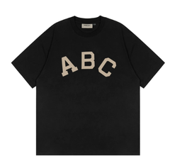 Fear of God 7th Season ABC Flocked Black T-Shirt