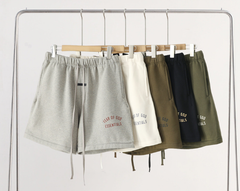 Fear of God Essentials Taupe Essential Logo Shorts