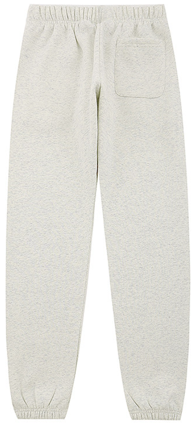 Fear of God Essentials Light Heather Grey Logo Sweatpants
