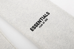 Fear of God Essentials Light Heather Grey Logo Sweatpants