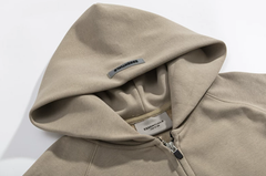 Fear of God Essentials Taupe Logo Pullover Hoodie