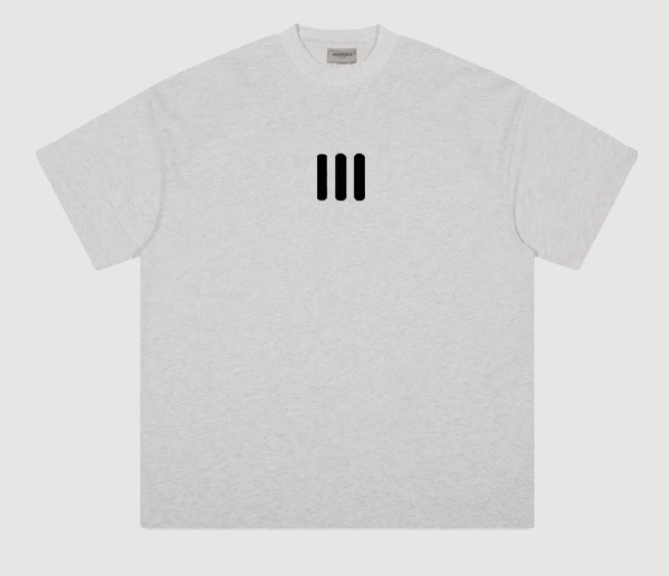 Fear of God Essentials Three Vertical Bars Grey T-Shirt