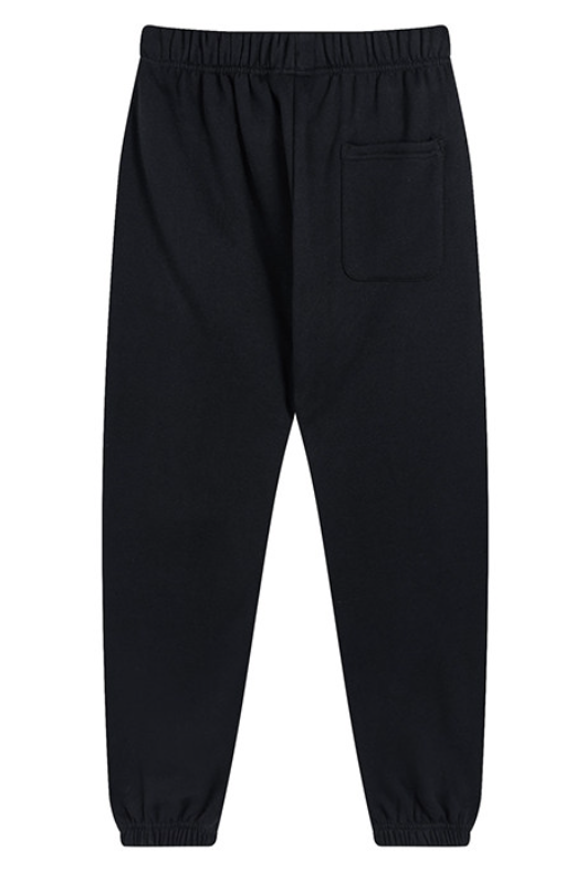 Fear of God Essentials Black Tonal Logo Sweatpants