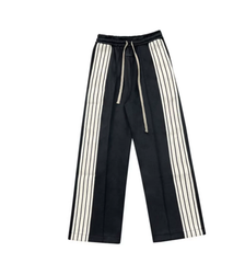 Fear of God Essentials Black Side Stripe Track Pants