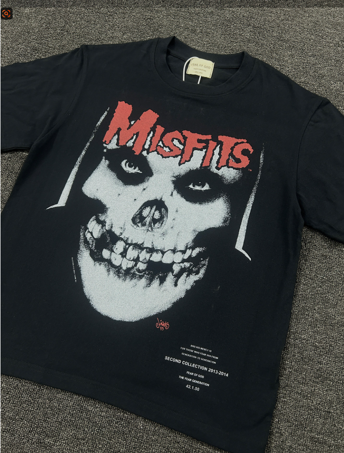 Fear of God x Misfits Crimson Ghost Graphic T-Shirt