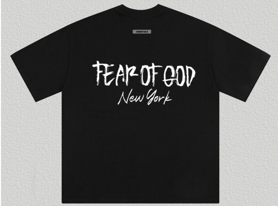 Fear of God Essentials Small Logo Black T-Shirt