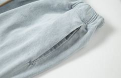 Fear of God Essentials Light Wash Denim Relaxed Pants