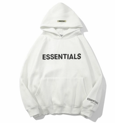 Fear of God Essentials White Core Logo Hoodie