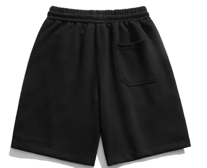 Fear of God Essentials Black Essential Logo Shorts
