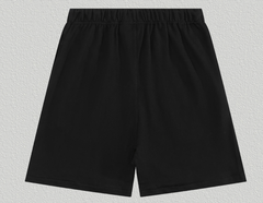 Fear of God Essentials Black Red FOG Sweat Shorts