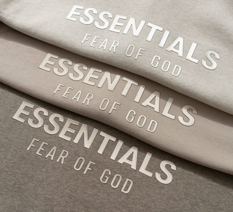 Fear of God Essentials Wood Khaki Full-Zip Hoodie