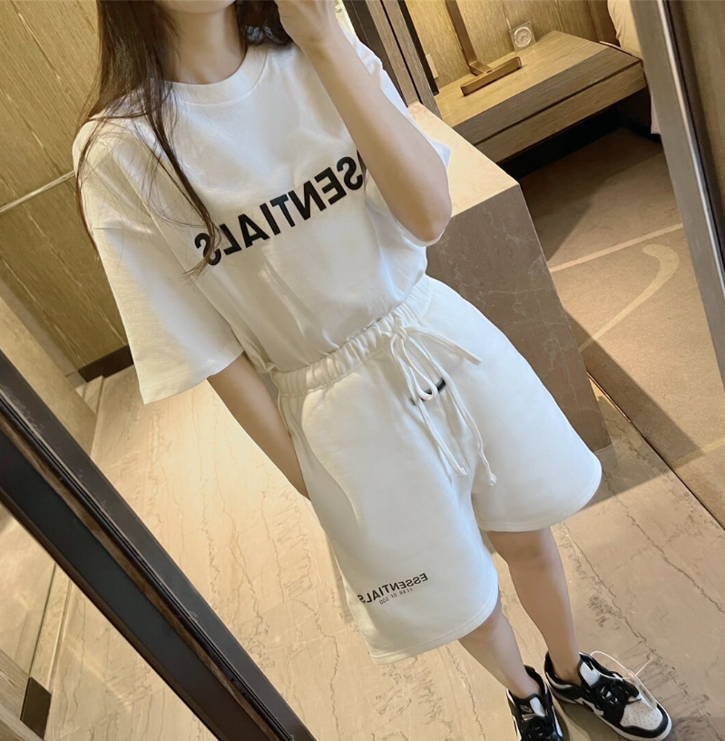 Fear of God Essentials Cream 3M Logo Shorts