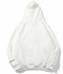 Fear of God Essentials White Core Logo Hoodie