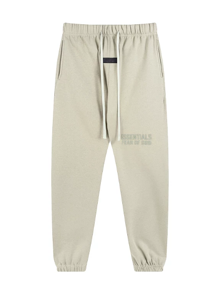 Fear of God Essentials Oatmeal Tonal Logo Sweatpants