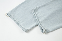 Fear of God Essentials Light Wash Denim Relaxed Pants