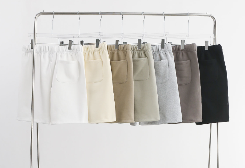 Fear of God Essentials Taupe Essential Logo Shorts