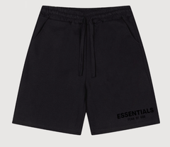 Fear of God Essentials Jet Black Tonal Shorts