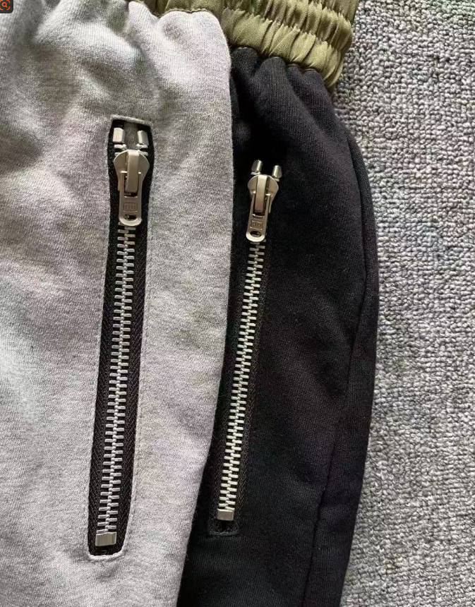 Fear of God 4th Season Black Raw Hem Terry Shorts