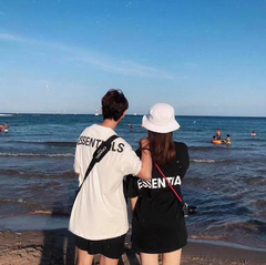 Fear of God Essentials Black 3M Reflective Tee