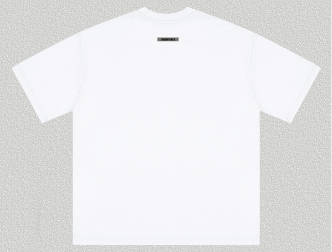 Fear of God Essentials White Reflective Tee