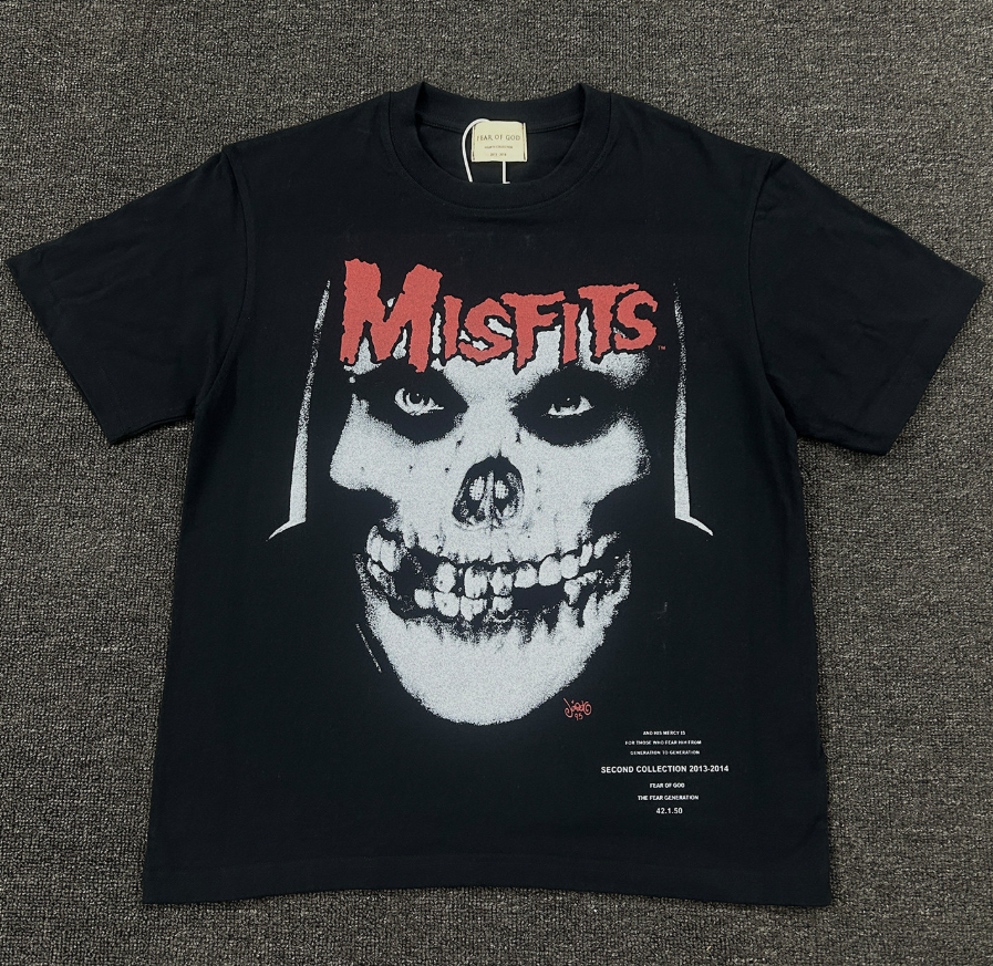 Fear of God x Misfits Crimson Ghost Graphic T-Shirt