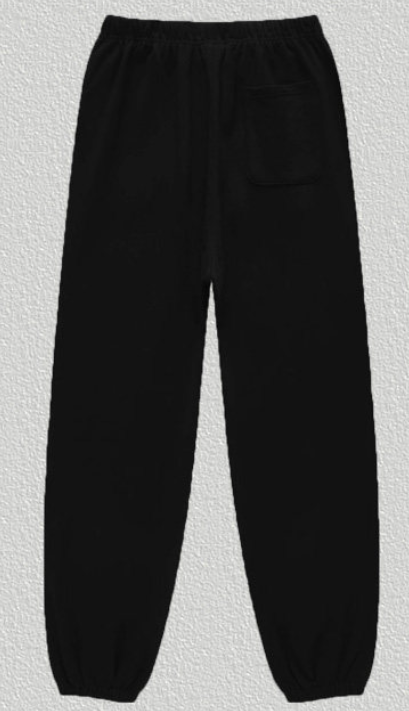 Fear of God Black Sweatpants with White Triple Stripes