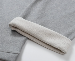 Fear of God Essentials Grey Flocked Logo Sweatpants
