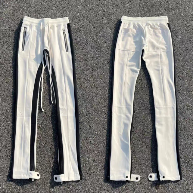 Fear of God Essentials White 5th Season Track Pants