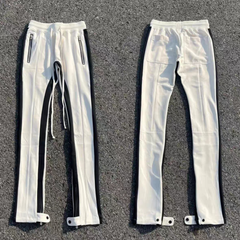 Fear of God Essentials White 5th Season Track Pants
