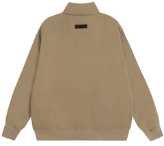 Fear of God Essentials Wood Brown Full-Zip Jacket