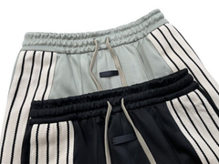 Fear of God Essentials Black Side Stripe Track Pants